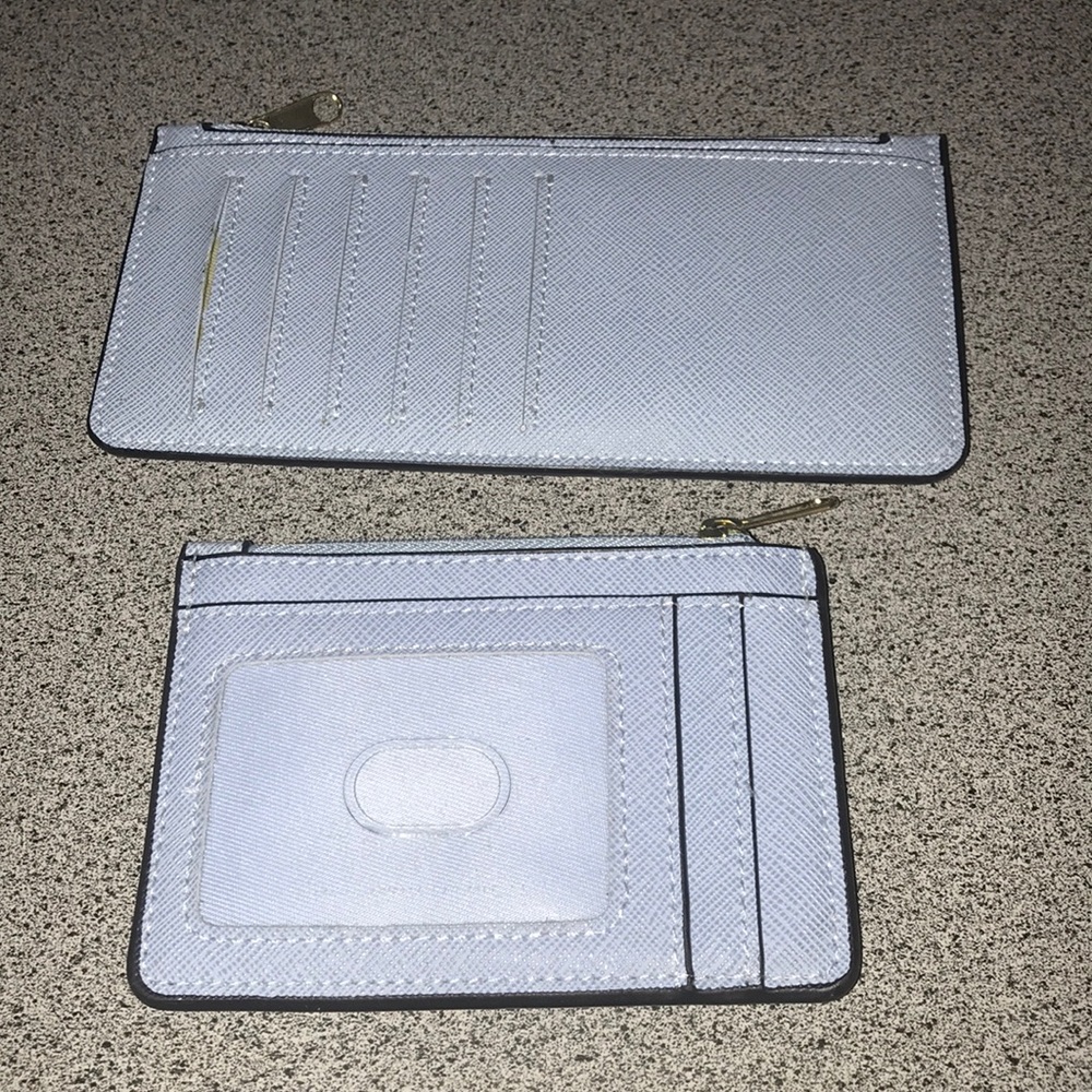 Two Wallet Inserts In Light Blue - image 2